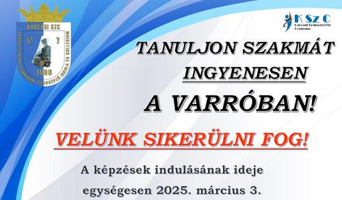 Ingyenes felnőttképzés a Varróban!